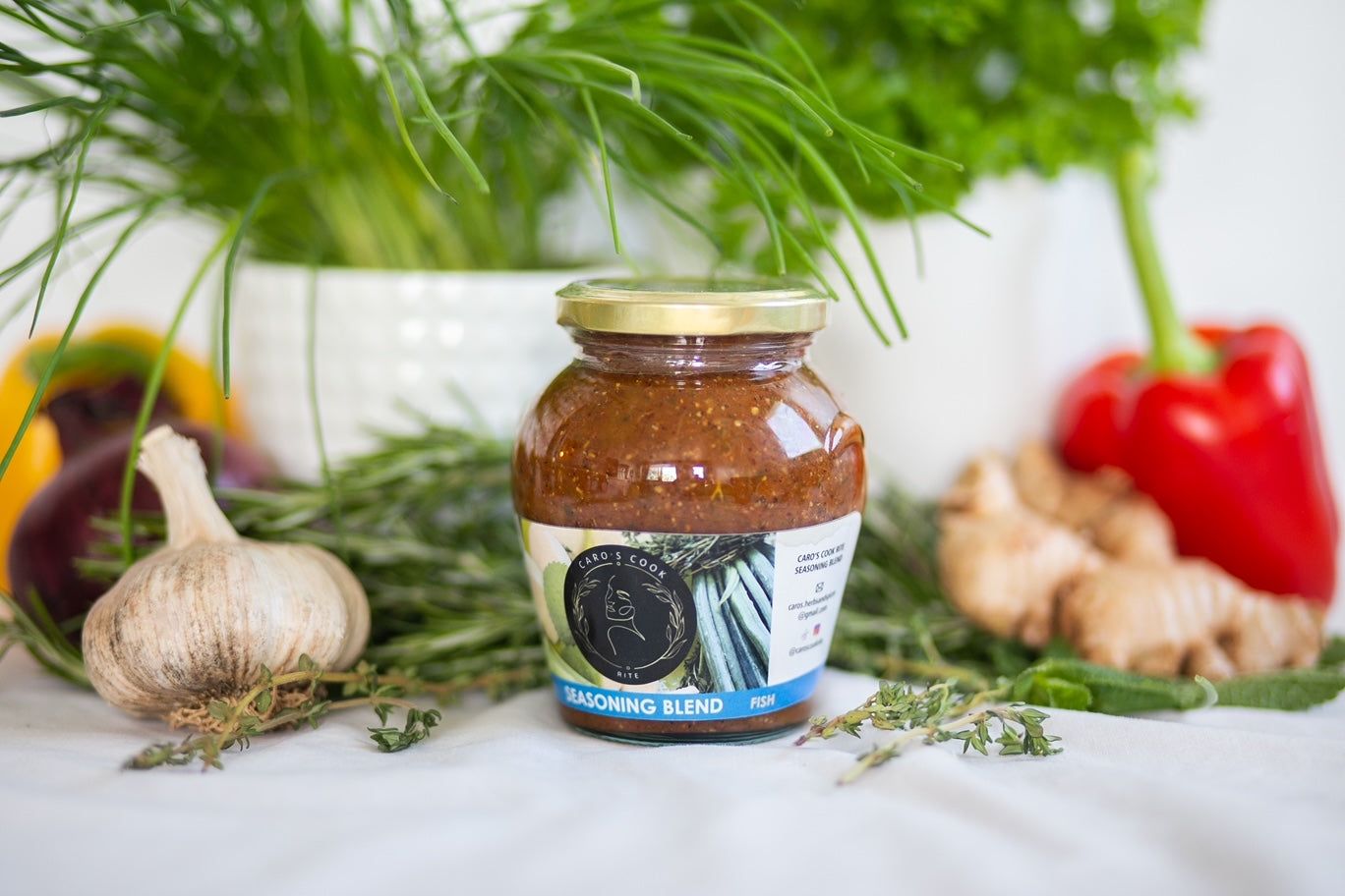 Caro's Cook Rite Fish Seasoning Blend